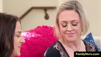 Aunt and niece erotic lesbian massage