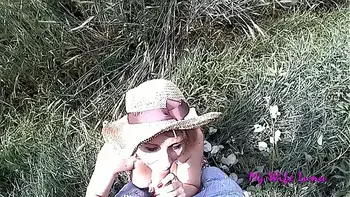 This beautiful peasant woman is a real slut who loves getting her ass pounded and enjoying a big cock