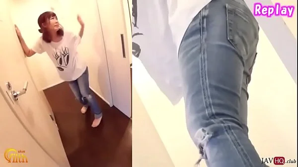 Japanese Pee Desperation and Jeans Wetting