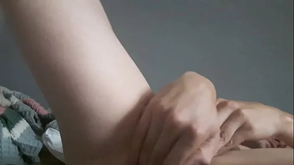1st try at self fuck, cum in my own ass!
