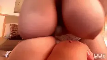 Tongues dance on Joanna Bliss & Vanessa's hard nipples as they orgasm hard