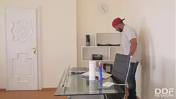 Get ready for Emma Butt riding massive cock after intense titty fuck