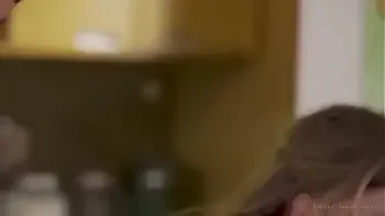 step brother fucks his in the kitchen - N