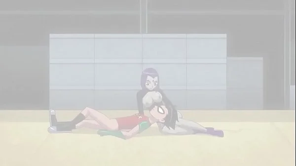raven and robin going at it