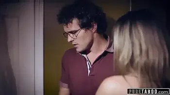 PURE TABOO Teen Cum-Addict Begs StepBro for Double Creampie