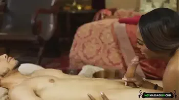 this black teen with natural tits it's a nasty masseuse babe