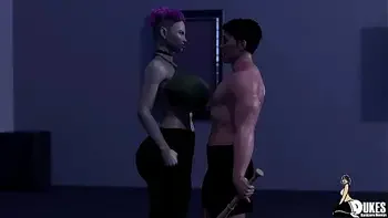 I Fucked this big tit intruder