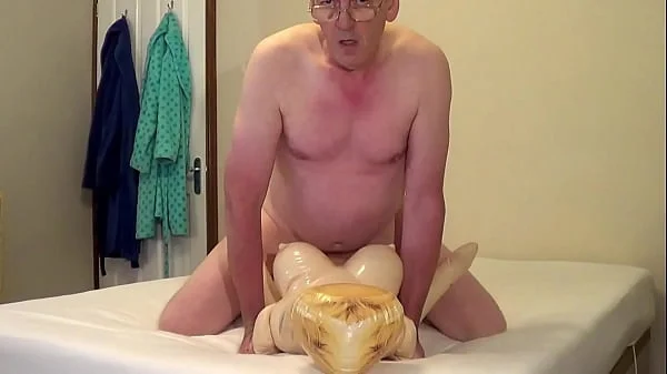 Fucking my sex doll balls deep