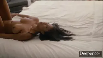 Deeper. Husband on the Phone with his Wife While Cheating with Nia Nacci