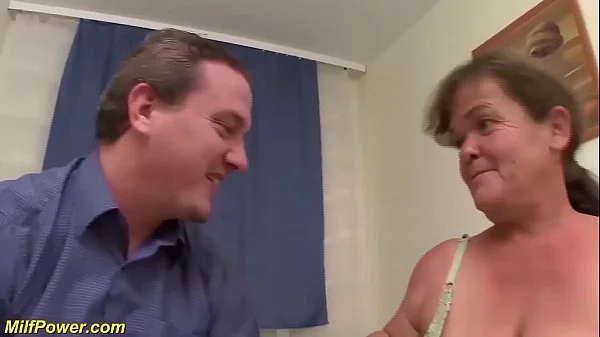 chubby midget granny first time threesome