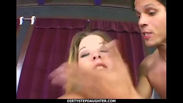 Dirty Stepdaughter Brooklyn Nights DP With Dad And Friend