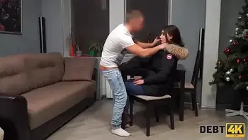 Debt4k. Winning girl Monica Wet pays the balance owed taken for a new car with hot body