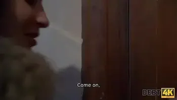 Debt4k. New collector visits sexy night club manager Monica Wet to return the rest debt