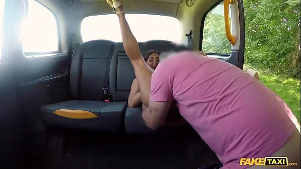 Fake Taxi Sexy Brunette Princess Jas and her big tits fucked under the sun