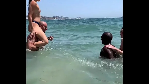 Clea Gaultier fucked by a BBC in Ibiza - MySexMobile