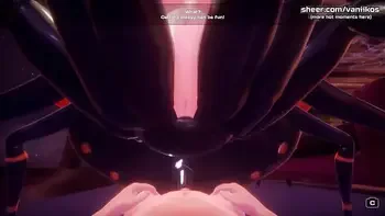 [1080p60fps]Monster Girl Island | Hentai anime teen with big tits is getting her pussy creampied | My sexiest gameplay moments | Part #9