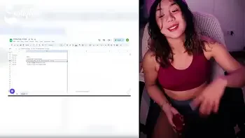 DERPIXON PARTY GAMES HENTAI REVIEW REACTION RATING - ExotiqFox Solo Gooner Girl Masturbation