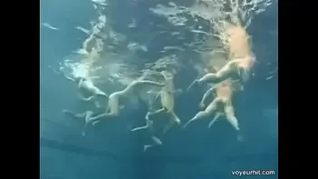 Nude hot synchro swimmers