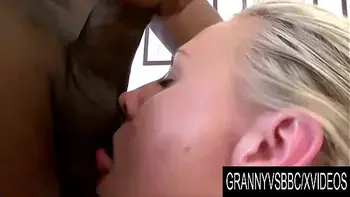 Granny Vs BBC - Older Blonde Nicol Loves Getting Blacked