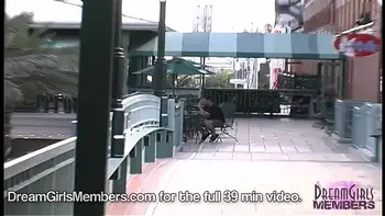 These Two Blondes Get Naked All Over Downtown Tampa