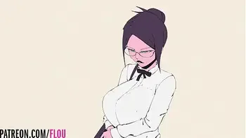 Hentai girl fucks magic dildo