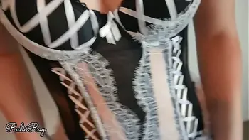 Hot Maid pleases Master in Sexy Uniform