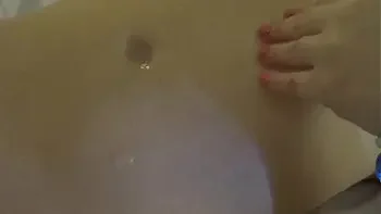 Come on the belly compilation