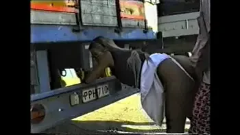 Swedish Martina fucks outdoors