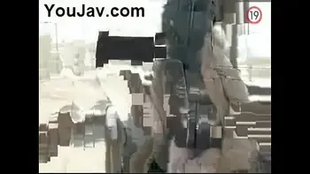 Asians Flashing On A Cold Day.