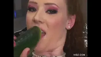 Veggies extreme penetrations with Audrey