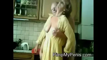 old couple having fun in cithen