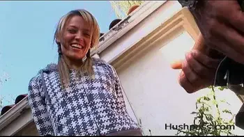 Holly Wellin gets her asshole split in two