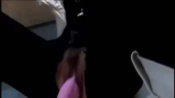 Cute Asian Fucked With Toy Through Jeans