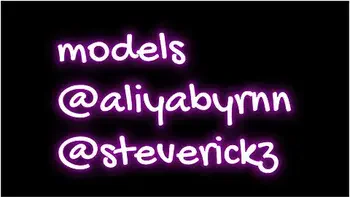 Bisexual Threesome- Steve Rickz & Aliya Brynn