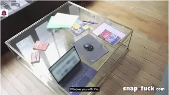 Gotcha! Watch Me Fuck The Lawyer Bitch: Sandy Lou (from France