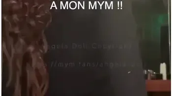 Angela Doll - Risky Challenge: Getting Fucked In The Ass By My Office Colleague In The Wc !!