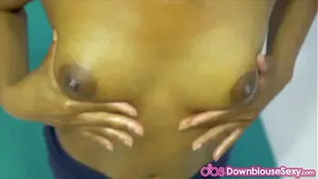 4K Downblouse Video Exotic MILF looks for something to wear and small tits in sexy slow motion