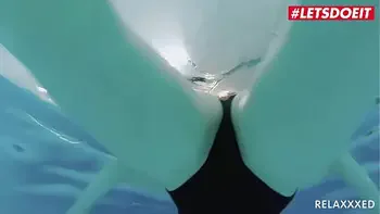 LETSDOEIT - #Rita - Hot Redhead Czech Babe Passionate Sex By The Pool With Her Lover