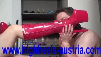 Goddess Gloria Boot Licking