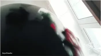 Latex Rubber Selfie Video With Facesitting Desires. Arya Grander Fetish Model And Mistress