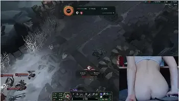 Gamer Girl And Luna Legend - Anal For Every (inflatable Plug) I Almost Cried League Of Legend #7 Luna