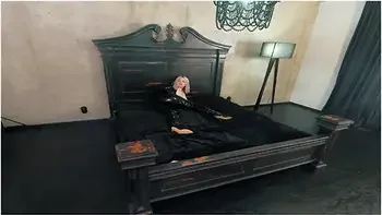 Rubber Black Latex Catsuit Backstage Video, Thigh High Boots And Shiny Fetish Clothes With Arya Grander