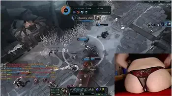 Gamer Girl In Giving The Vibrating Buttplug Another Chance League Of Legends #15 Luna