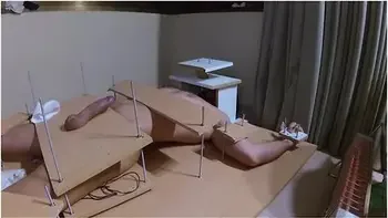 Amateur Femdom. Needle And Handjob