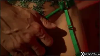 Eva Generosi Tied To Saint Andrews Cross Tries Something New