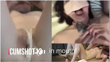 Can You Beat The Nes Technique 16 Shots In A Row With Cum In Mouth!& Bukkake!