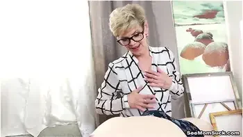 65 Year Old Granny Sucks Me