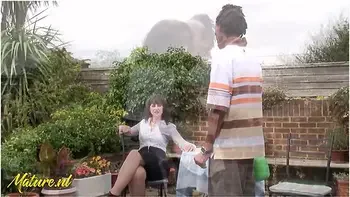 Big Round Ass Milf Fucked In The Backyard By Bbc With Toni Lace