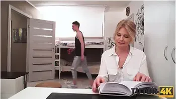 Martin Spell - Smart Aleck Spills Tea On Mature Teachers Dress And Seduces Her