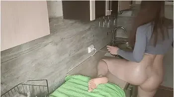 Fucked Her Tight Ass And Pumped Her With Thick Sperm